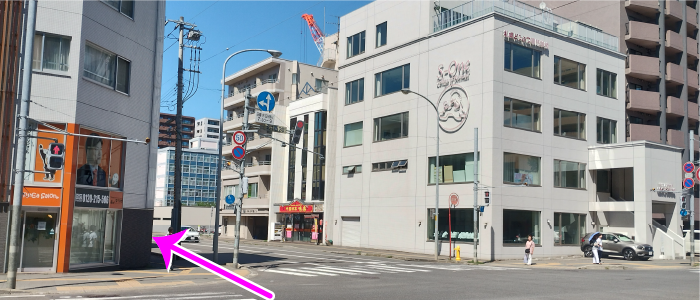 さらに北方向へ進みます